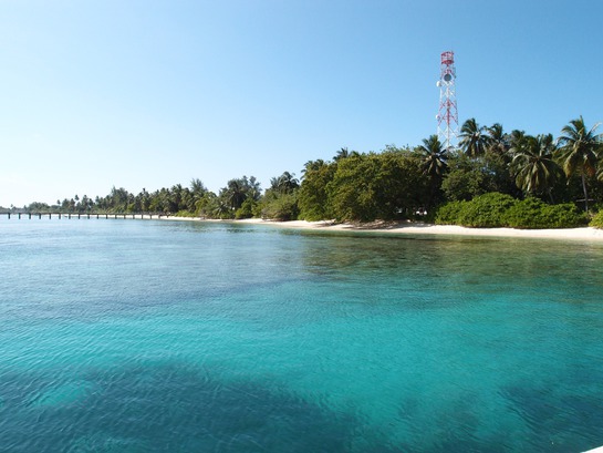 Gan International Airport beach