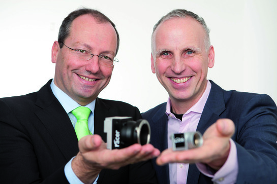 Company founder Norbert Basler and Chairman Dr. Dietmar Ley