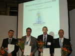 frv.Björn Admeus Sony, Peter Lindström Axis Communication, Jonas Frisk Dedicated Micros, Jalmari Vaissi Pelco