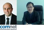Mike Issa and Tony Lau, newly appointed at Comnet