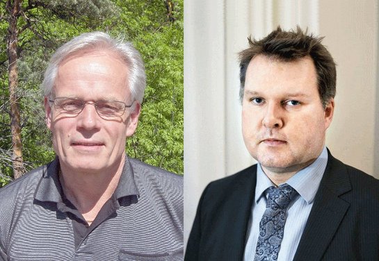 Per Edsmar på Swelarm och Mikael Johansson på Sweguard har varit drivande krafter inför bildandet av den gemensamma organisationen Säkerhetsbranschen.