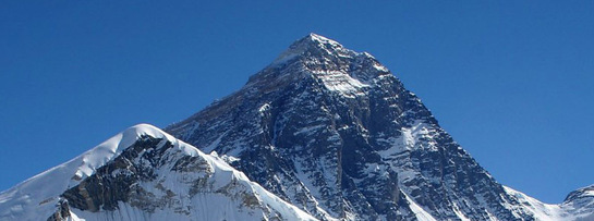 Mount Everest från Kala Pathar. Foto: Pavel Novak.