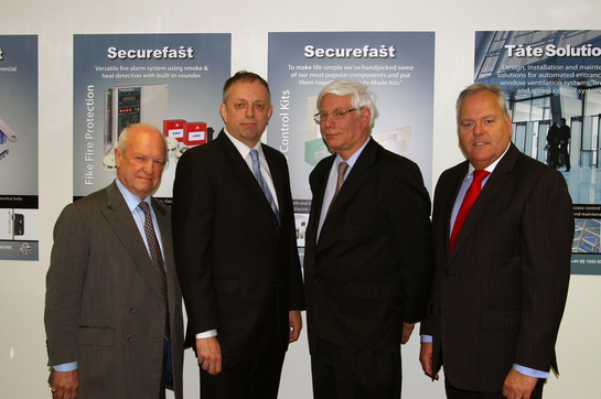 The Directors of IET - David Sebire, Group Chairman.  Andrew Leiper, Director.  David Leiper, Director.   Duncan Crawley, Group Managing Director