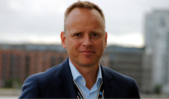 Milestones styrelseordförande och vd Lars Thinggaard.