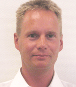 Jesper Bonde Johansson från Bosch Security Systems håller i seminariet om talat utrymningslarm på Sectech.