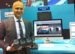 Fabrizio Colciago, CTO, March Networks with Sicurezza Awards