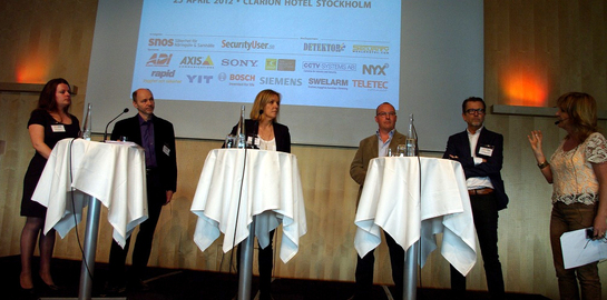 Malin Ricknäs, Hans-Olof Lindblom, Annika Brändström, Jan Strandevall, Dick Malmlund och Malou von Sivers.