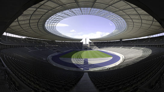 The Olympic Stadium in Berlin