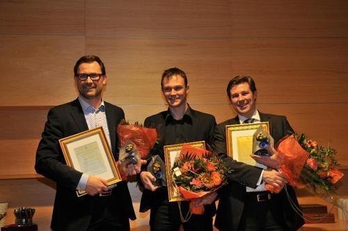 Henrik Otterstedt, Bosch Security Systems, Lars Hansson, Axis Communications and Michael Szücs, iLoq.