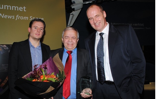 SecurityUsers Henrik Paulsson, Allan Petersen og SikkerhedsBranchens Kasper Skov-Mikkelsen.
