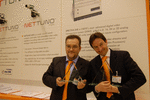 Vincenzo Bono (engineer, R&D dept.) and Alberto Bruschi (sales director) of Cieffe