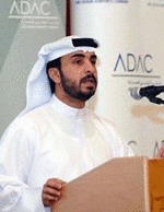 H.E. Khalifa AlMazrouei, ADAC chairman and managing director, delivering the inaugural speech.