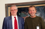 Björn Eriksson og Dick Malmlund - to kapaciteter i den nye bestyrelse.