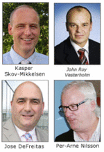 Kvartetten som bidrar til minikonferansen