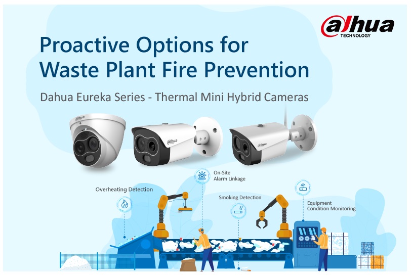 New Eureka early detection waste fire solution | SecurityWorldMarket.com