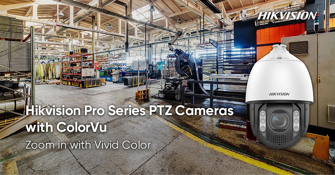 Hikvision introduces new Pro series PTZ cameras with Colorvu ...
