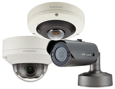 Hanwha Techwins nya kameror i Samsung Wisenet P-serien.