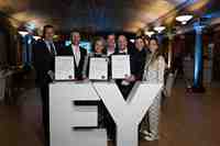 Vinderne af EY Risk Transformation Awards 2024. Foto: Michael Öster