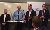 Med Jan Landström (Nacka Kommun) , Stefan Hector, (Noa)  Torbjörn Ferndahl  (Säkerhetsbranschen och  inrikesminister Anders Ygeman hade Folk och försvar fått ihop en mycket representativ panel för temat som avhandlades.