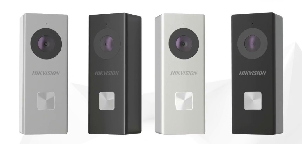 Porttelefoner med kamera är ett produktsortiment som växer snabbt på marknaden. På bilden syns exempel på produkter från Hikvision, en av de stora aktörerna på den globala marknaden.-