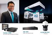 The figure on the upper left is Mr James Min, Managing Director, Idis Europe.