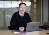 Chris Bradley takes up his new position at C-Tec