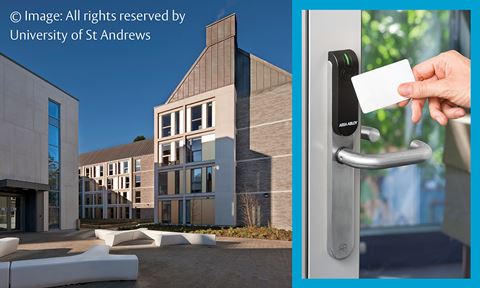 Aperio® wireless access control has a track record protecting universities all over the world. Image: All rights reserved by University of St Andrews Aperio® wireless access control has a track record protecting universities all over the world.