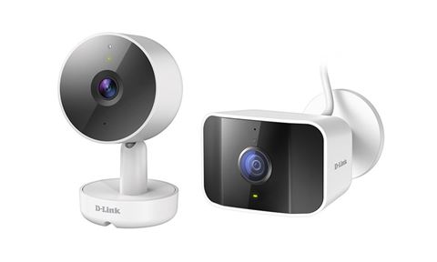 V-H: 2K QHD innendørs Wi-Fi-kamera (DCS-8350LH) og 2K QHD utendørs Wi-Fi-kamera (DCS-8620LH)