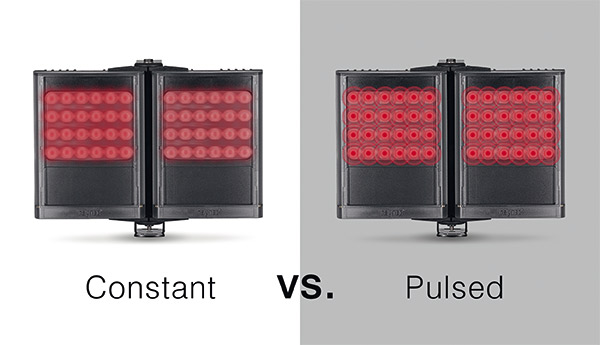 Pulsestar illuminators typically provide 400% power output compared to the equivalent constant illuminator. Pulsestar illuminators typically provide 400% power output compared to the equivalent constant illuminator.