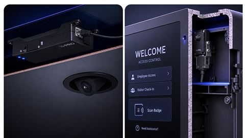 By separating the camera head from the processing unit, the system enables discreet installation in tight spaces, customer-facing environments, and embedded applications. Image courtesy of I-Pro