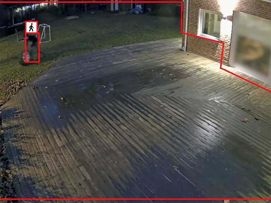Axis Object Analytics make sure that the surveillance cameras are pointed in the right direction.