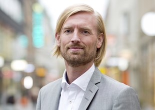 Niklas Halldén, styrelseledamot och medgrundare av Svenska Alarm.