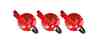 At Securitas nu også er specialist inden for brand symboliseres ved tre brandslukkere set ovenfra, der danner Securitas karakteristiske logo med de tre røde prikker (logoet stammer fra 1972 og står for koncernens tre værdier: ærlighed, vagtsomhed og hjælpsomhed).