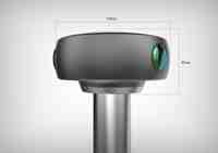 Briskeye-kameran är unik då det är den enda i sin storlekt som klarar  live-uppspelning av 360 graders video, enligt leverantören.