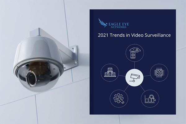 E-bogen "Trends in Video Surveillance 2021", som nu kan bestilles gratis.