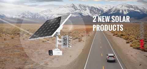 Hikvision adds two new solar powered security products to line up.