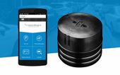 The Sensit IR Flush Mount sensor combines both infrared and magnetic field detection technology into a practical compact design.