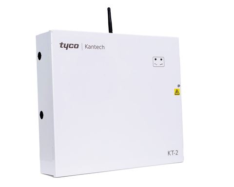 The KT-2 supports two readers, Iomodules and other KT controllers such as the KT-1 and KT-400.