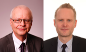 Key Hedström, chefsjurist på MSB och Daniel Johansson, processråd på Konkurrensverket
