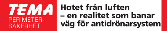 Hotet från luften – en realitet som banar väg för antidrönarsystem