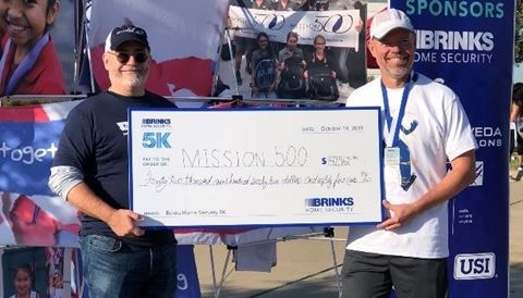 Jeff Eichenlaub (Mission 500 Advisor) and Fred Graffam (Brinks CFO)