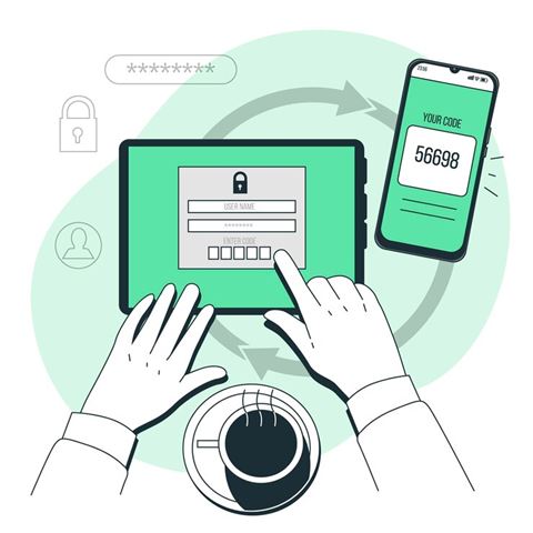 Multifaktorautentificering (MFA) er en kernekomponent i NIS2. Illustration: Freepik