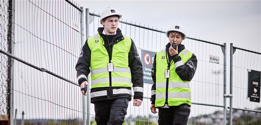 Avarn Security overtar ansvaret med å ivareta sikkerheten i det evakuerte skredområdet på Gjerdrum. 
