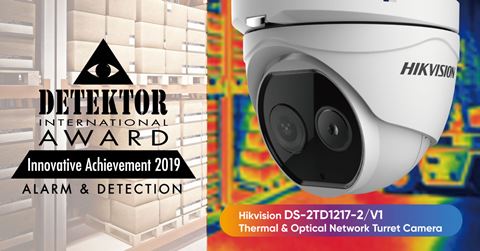 The award winning Hikvision camera enables rapid indoor fire detection through bi-spectrum technology.