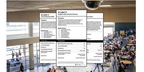 Motorola Solutions introducerer nu de såkaldte AI Nutrition Labels.