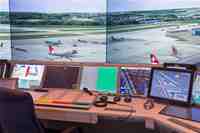 Air traffic control simulator uses Eyevis projectors