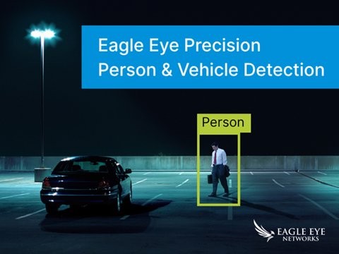 Person- og køretøjspræcisionsdetektion fra Eagle Eye er en ny funktion i virksomhedens VMS-platform. 