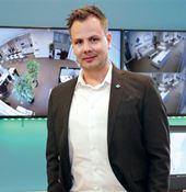 Christopher Åkesson, nordisk försäljningschef på Milestone Systems.
