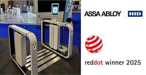 The award winning BG100 Speedgate is the result of a collaboration between HID and Assa Abloy.