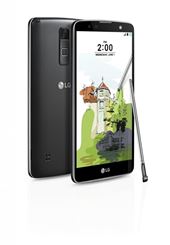 LG Stylus 2 Plus som inneholder IDEX berøringsfingeravtrykksensor Cardinal Q